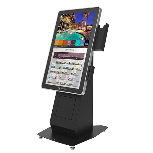 Kiosco 3nStar K21 J6412W Pantalla tactil 21.5 Intel J6412 8GB RAM 240GB SSD Capacitivo Wi-Fi BT Sin SO