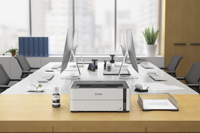 Impresora Epson Ecotank M1180 Wifi Duplex Monocromática Color Blanco/negro