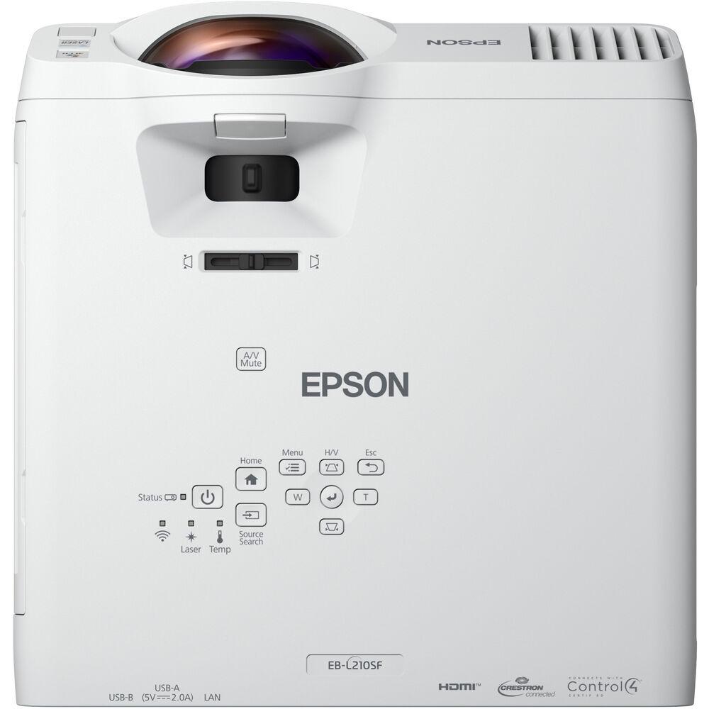 Proyector laser Epson Powerlite L210sf Fhd 4.000L de corto alcance