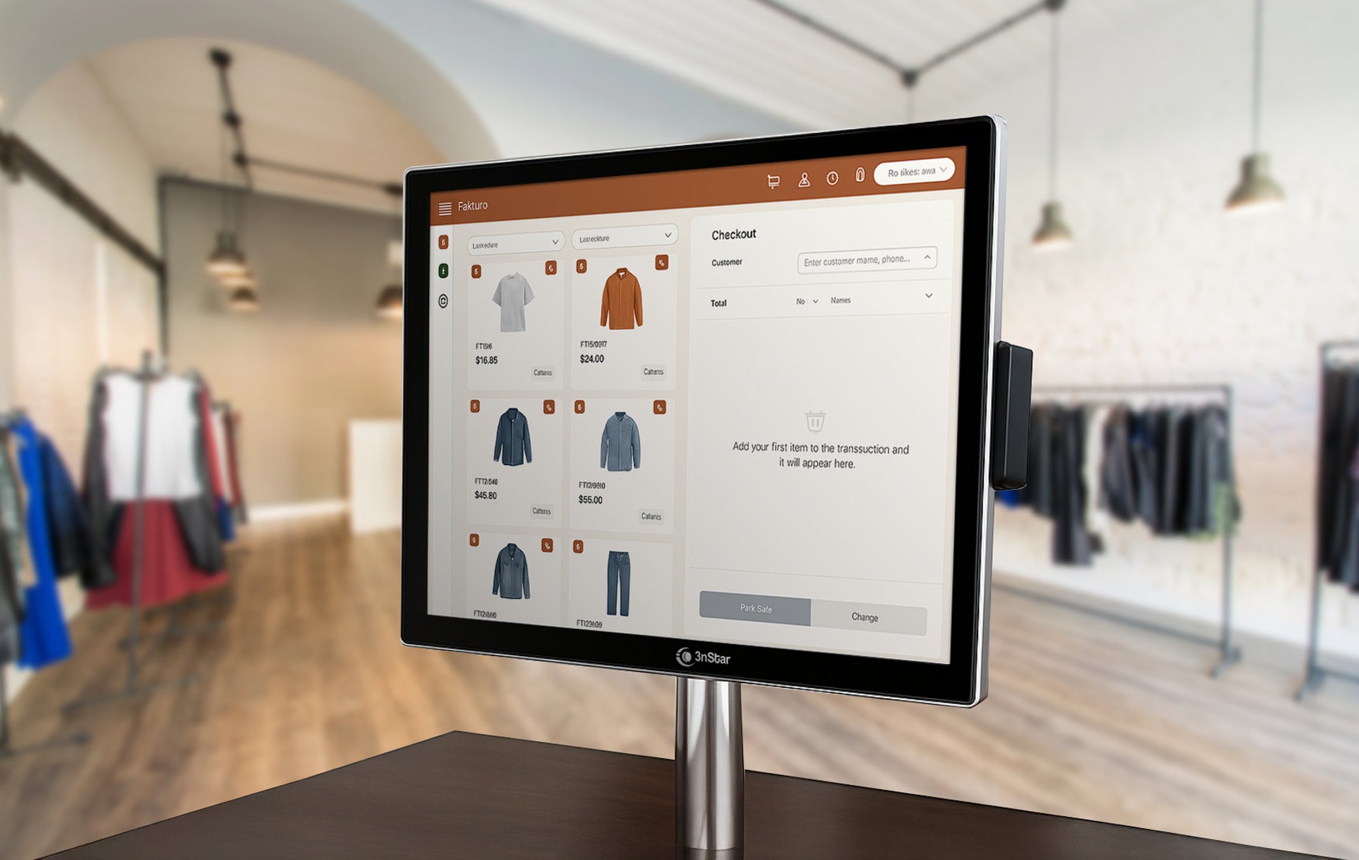 All in one 3nStar PTE P7 Intel i5  SSD 250GB  8GB RAM  WiFi