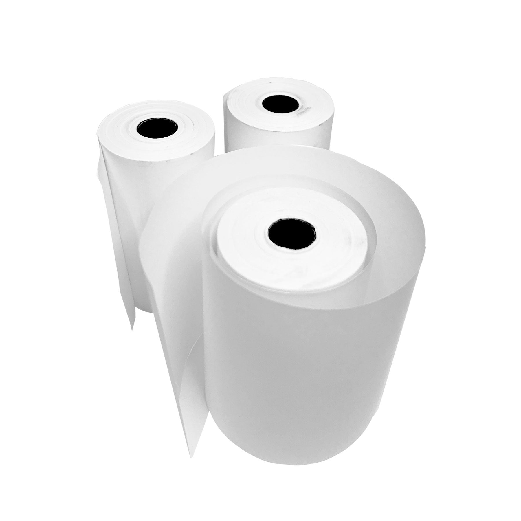 Caja x50 Rollos de Papel Termico 80x50 Impresoras Fiscales, Comanderas Termicas 55gr