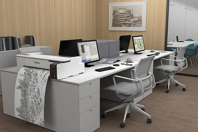 Impresora Plotter Epson Surecolor T3170x 24'' Sistema Continuo Wifi