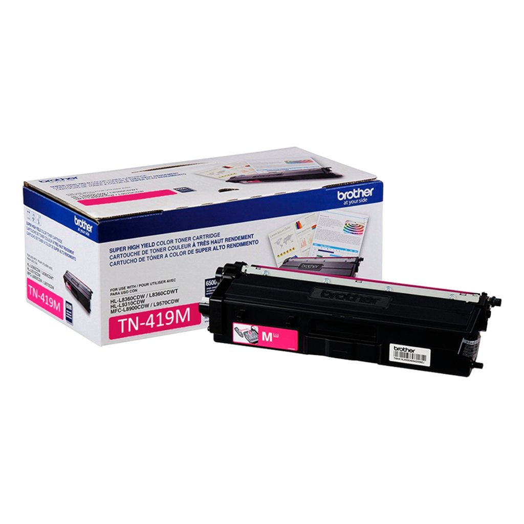 Toner Original Brother TN419 M Magenta para l8900 l8360 l8610 l9570