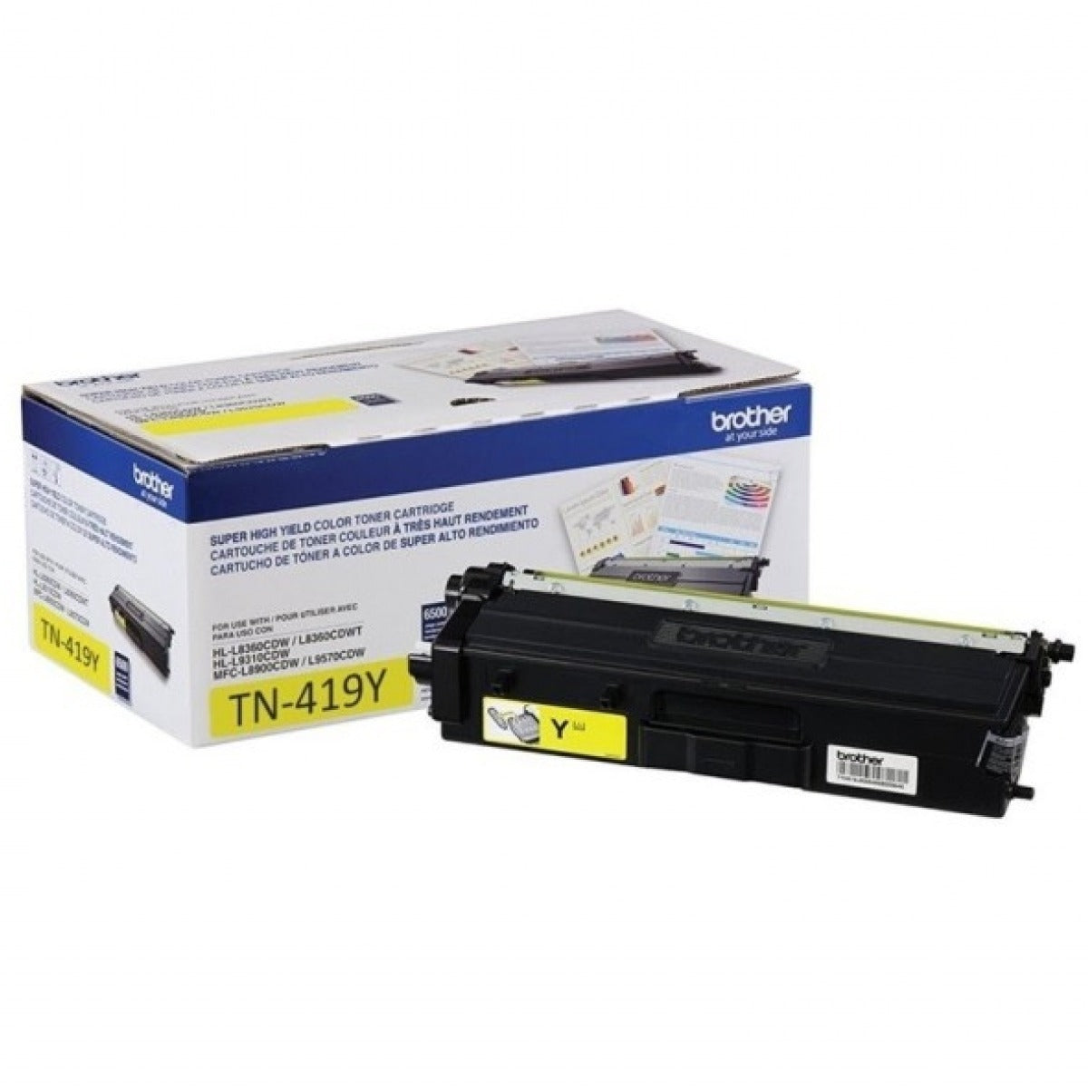 Toner Original Brother TN419 Y Amarillo para l8900 l8360 l8610 l9570
