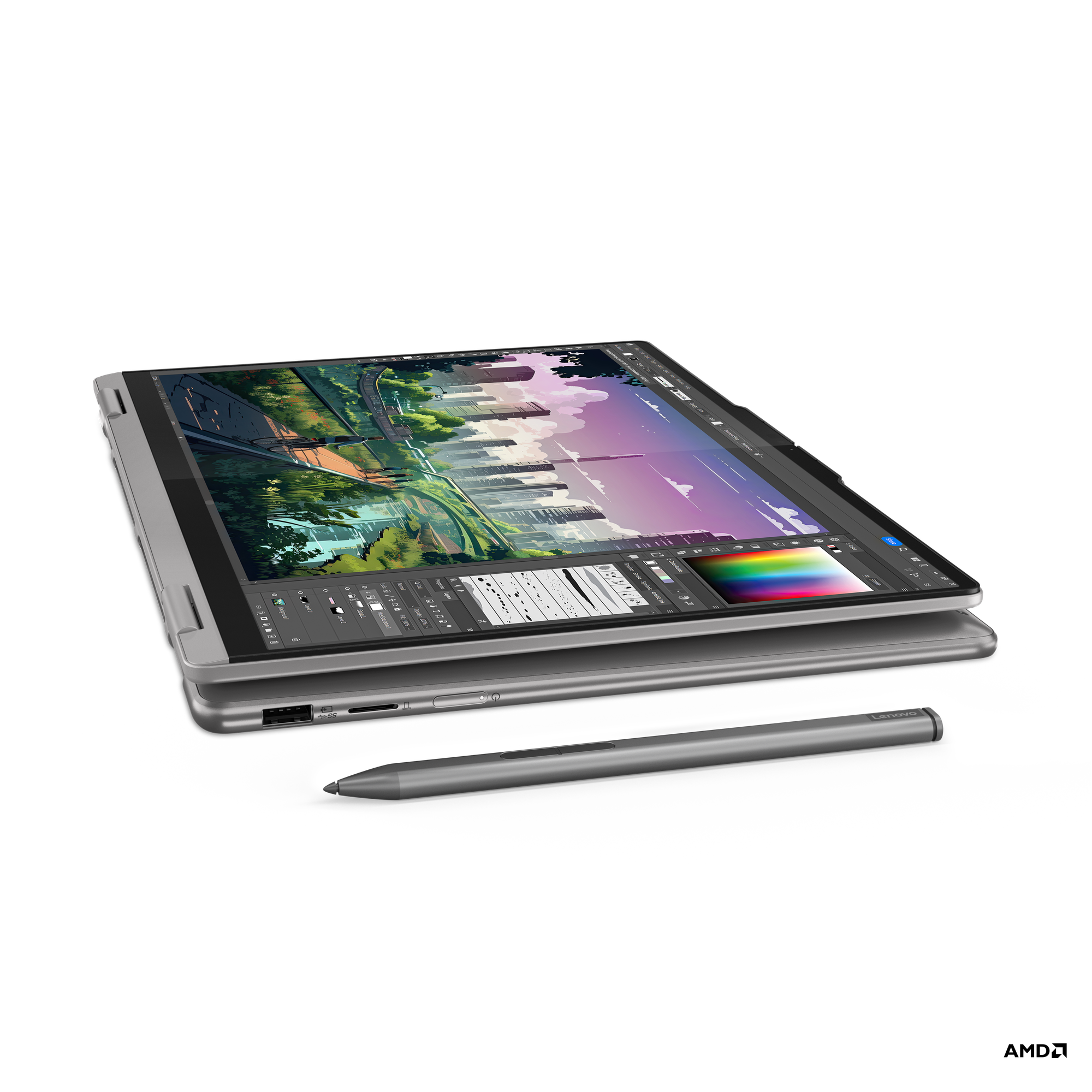 Notebook Lenovo Yoga 7 2-IN-1 14AHP9 14" R5 8640HS 8GB 512GB TOUCH W11