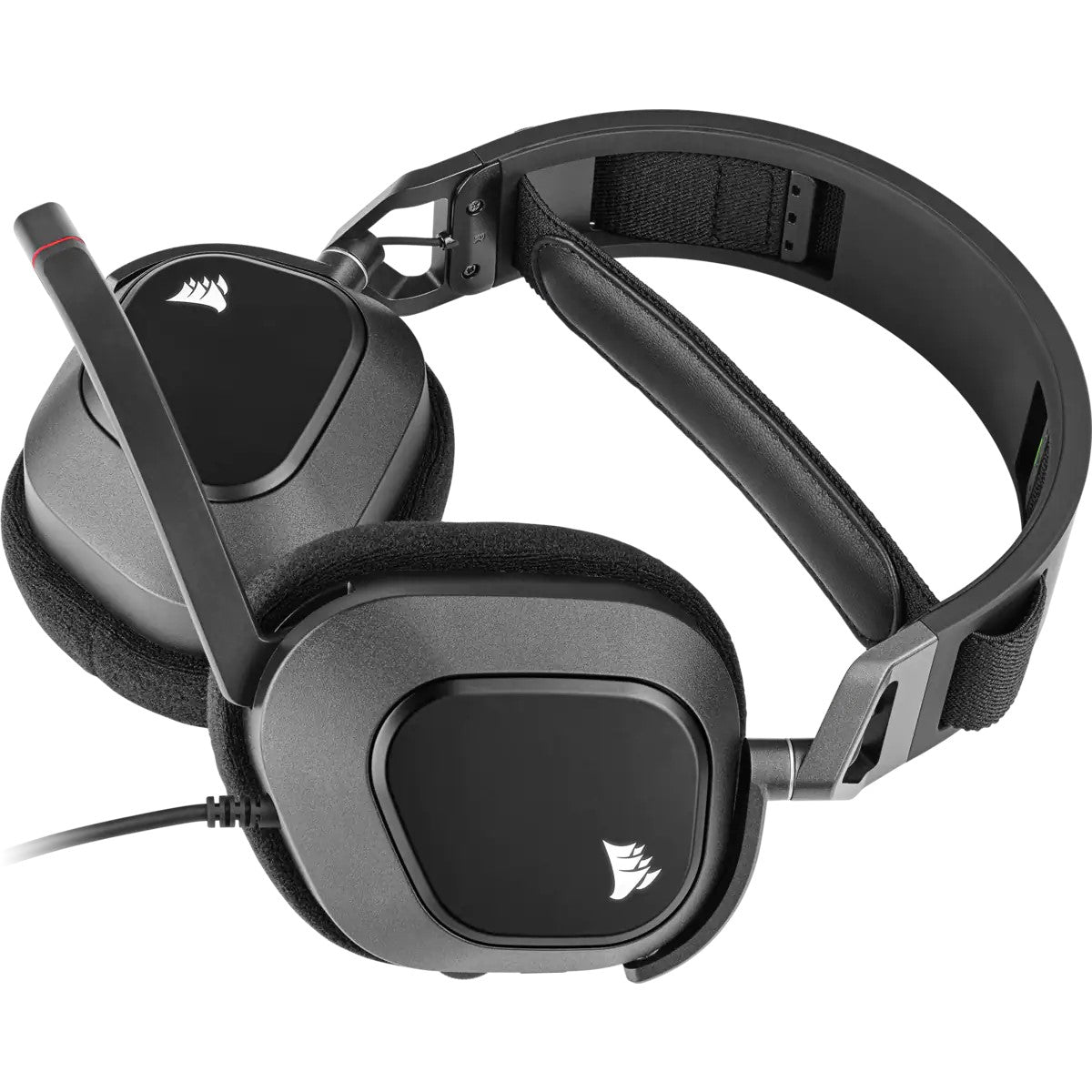 Auriculares Gamer Corsair Hs 80 Rgb Usb Negro Carbon 7.1
