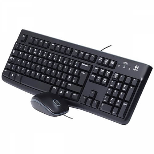Teclado + Mouse Logitech Mk-120