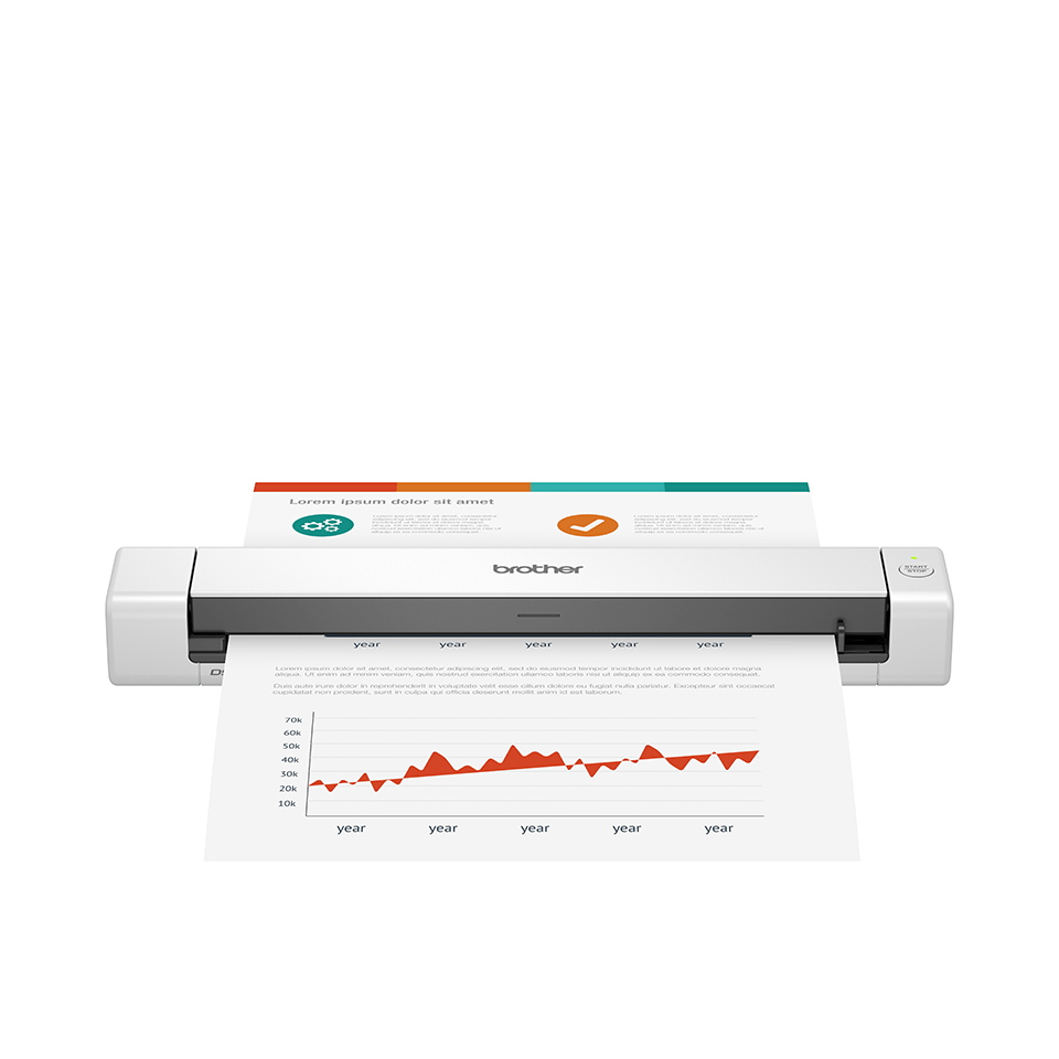 Escaner portatil Brother DS-640 a color A4