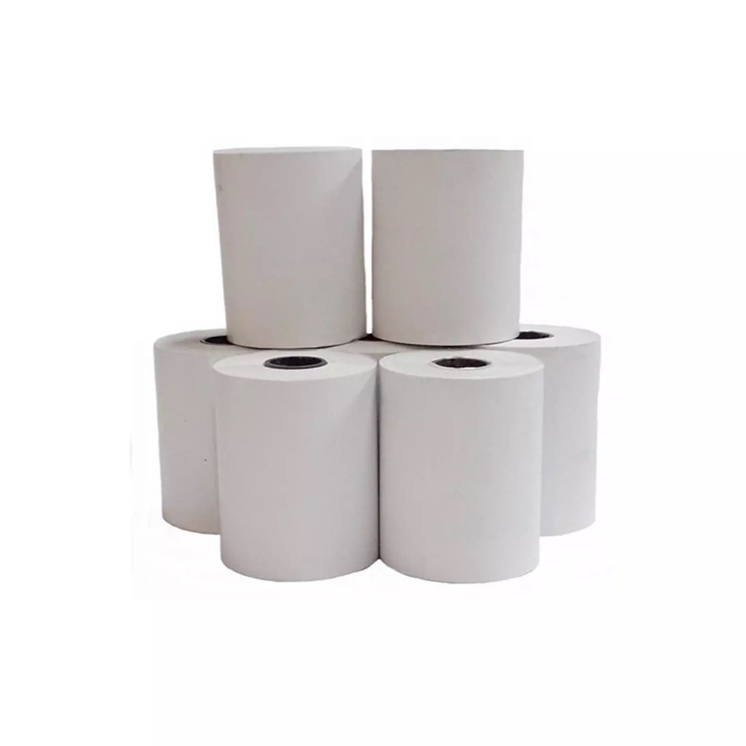 Caja x50 Rollos de Papel Termico 80x50 Impresoras Fiscales, Comanderas Termicas 55gr