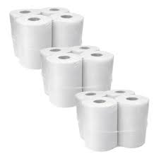 Pack x4 Rollo de cocina blanco 20x200mts