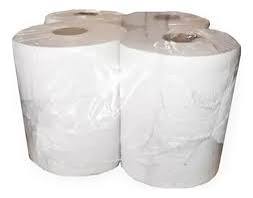 Pack x4 Rollo de cocina blanco 20x200mts
