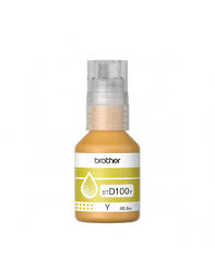 Botella de tinta Brother BTD100Y Amarilla 5000 paginas para brother t830