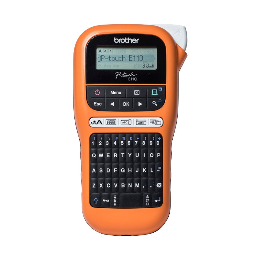 Rotuladora Industrial Portátil Brother EDGE P-Touch E110VP maletín de transporte