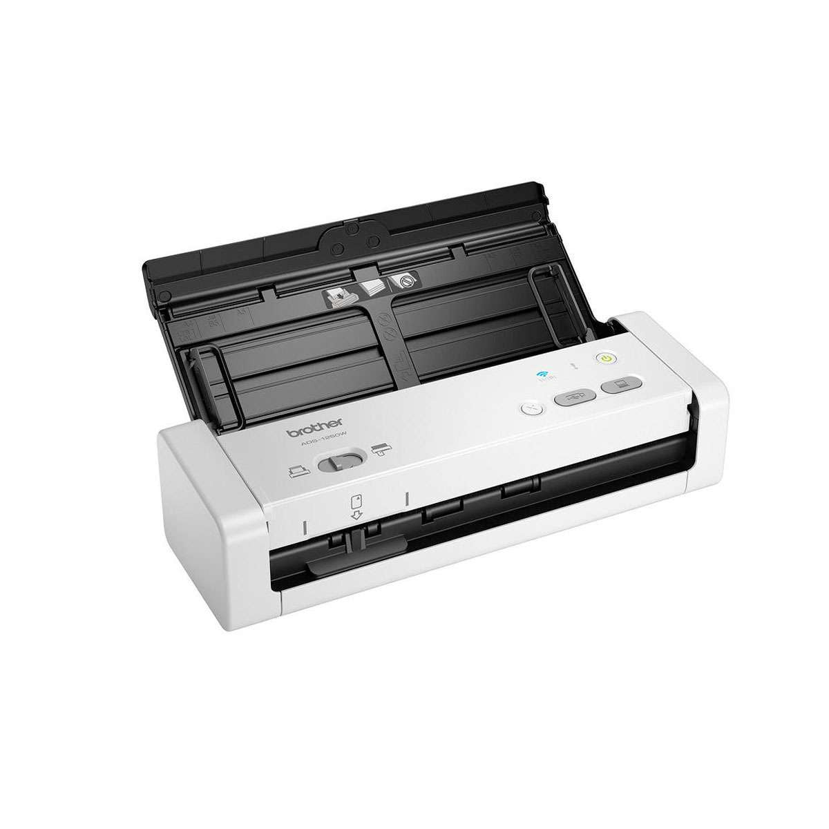 Escaner Brother ADS 1250W escritorio inalámbrico compacto