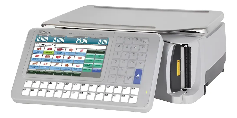 Balanza Etiquetadora Digi Sm 5300b Display Bajo Etiquetas