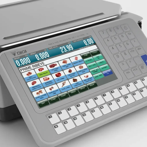 Balanza Etiquetadora Digi Sm 5300b Display Bajo Etiquetas