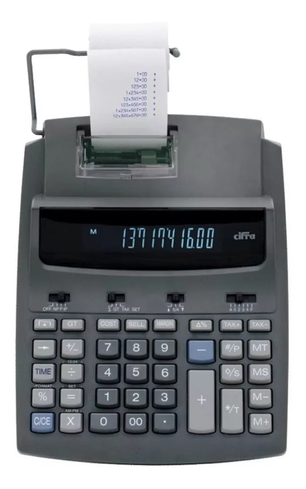 Calculadora Cifra PR 255T con Impresor de Uso Intensivo