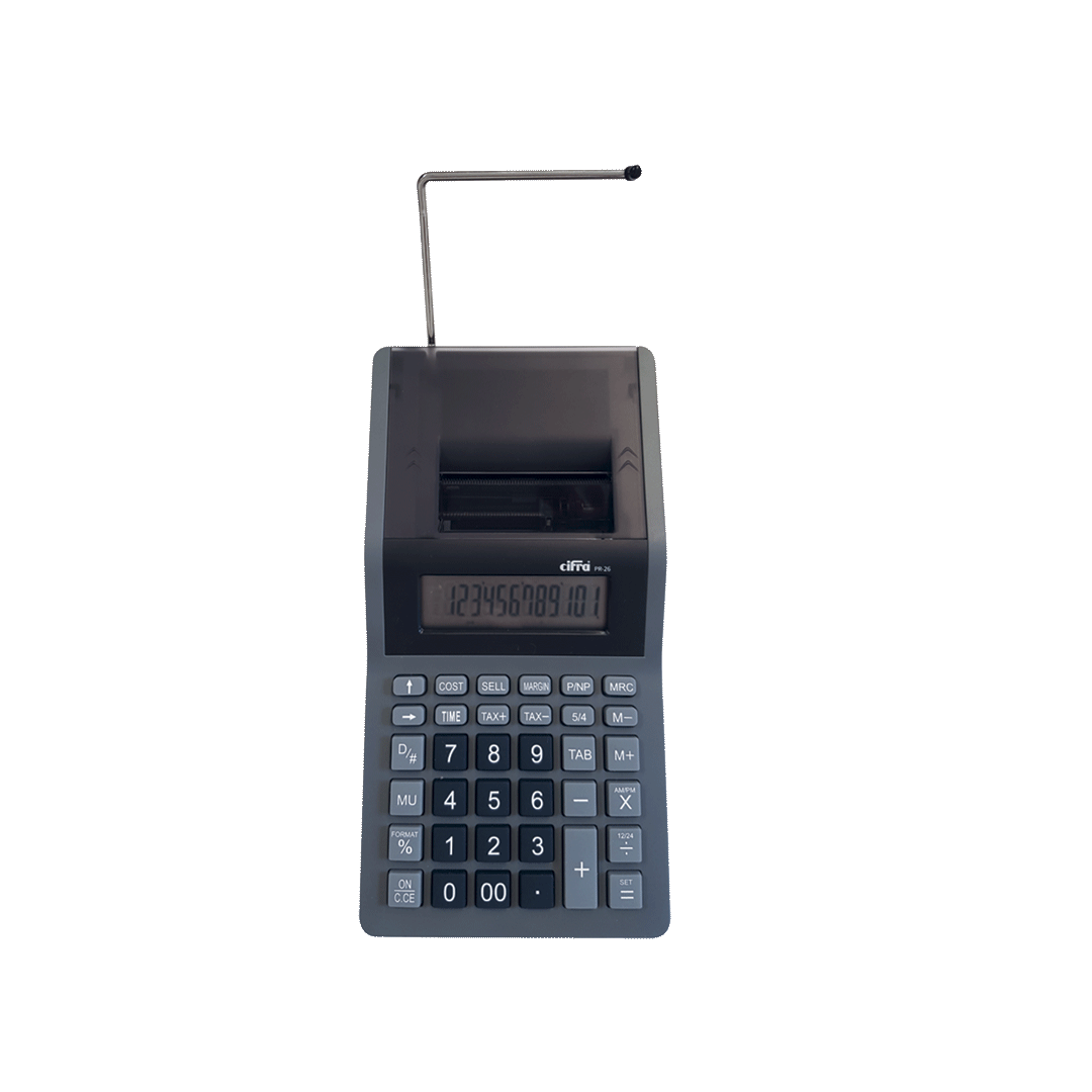 Calculadora Con Impresor Cifra Pr-26 Con Impresor